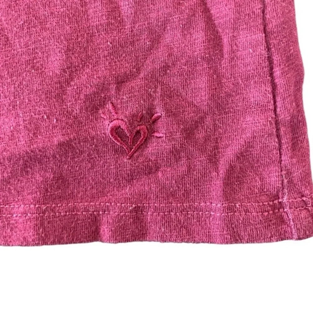 Girls Justice Shirt, Size 8, Maroon